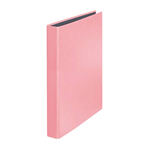 Original Falken PastellColor Ringbuch. Made in Germany. 2-D-Ring-Mechanik DIN A4 Füllhöhe 25 mm Flamingo-Pink Kalender Organizer Ring-Ordner Hefter Plastikordner ideal für Büro und Schule von FALKEN