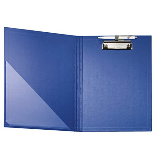 Original Falken Premium Klemmbrett-Mappe. Made in Germany. Mit stabilem Pappkern und Kunststoffbezug außen und innen für DIN A4 mit Tasche im Vorderdeckel mit Stiftehalter blau Original Falken Premium Klemmbrett-Mappe. Made in Germany. Mit stabilem Pappkern und Kunststoffbezug außen und innen für DIN A4 mit Tasche im Vorderdeckel mit Stiftehalter blau von FALKEN