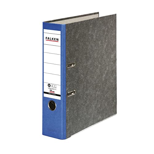Original Falken Recycling-Ordner Wolkenmarmor. Made in Germany. 8 cm breit DIN A4 blauer Rücken Ringordner Aktenordner Briefordner Büroordner Pappordner CO2-Neutral Blauer Engel Original Falken Recycling-Ordner Wolkenmarmor. Made in Germany. 8 cm breit DIN A4 blauer Rücken Ringordner Aktenordner Briefordner Büroordner Pappordner CO2-Neutral Blauer Engel von FALKEN