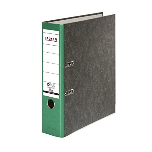 Original Falken Recycling-Ordner Wolkenmarmor. Made in Germany. 8 cm breit DIN A4 grüner Rücken Ringordner Aktenordner Briefordner Büroordner Pappordner CO2-Neutral Blauer Engel Original Falken Recycling-Ordner Wolkenmarmor. Made in Germany. 8 cm breit DIN A4 grüner Rücken Ringordner Aktenordner Briefordner Büroordner Pappordner CO2-Neutral Blauer Engel von FALKEN