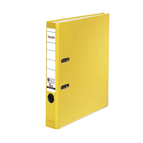 Original Falken Recycolor Umwelt-Ordner Öko. Made in Germany. Farbiger Papierbezug außen 5 cm schmal DIN A4 gelb Ringordner Aktenordner Briefordner Büroordner Pappordner CO2-Neutral Blauer Engel Original Falken Recycolor Umwelt-Ordner Öko. Made in Germany. Farbiger Papierbezug außen 5 cm schmal DIN A4 gelb Ringordner Aktenordner Briefordner Büroordner Pappordner CO2-Neutral Blauer Engel von FALKEN