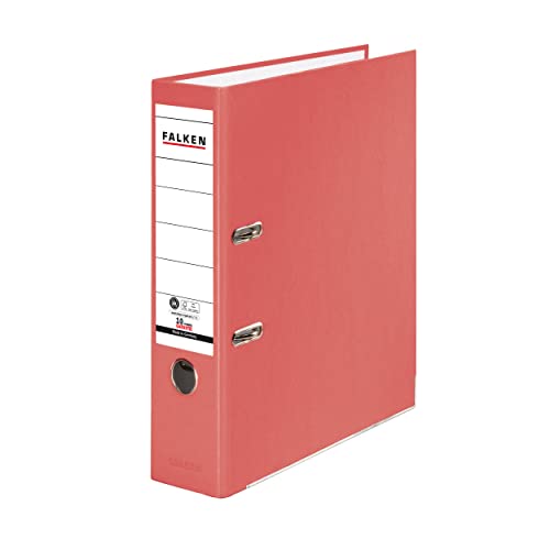 Original Falken Recycolor Umwelt-Ordner Öko. Made in Germany. Farbiger Papierbezug außen 8 cm breit DIN A4 rot Ringordner Aktenordner Briefordner Büroordner Pappordner CO2-Neutral Blauer Engel Original Falken Recycolor Umwelt-Ordner Öko. Made in Germany. Farbiger Papierbezug außen 8 cm breit DIN A4 rot Ringordner Aktenordner Briefordner Büroordner Pappordner CO2-Neutral Blauer Engel von FALKEN