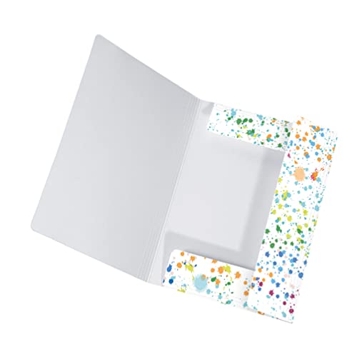 Original Falken Sammelmappe Kinder. Aus extra starkem Karton mit 3 Klappen und Gummiband für DIN A3 Motiv Kleckse Aufbewahrungs-Zeichen-Mappe für die Schule Original Falken Sammelmappe Kinder. Aus extra starkem Karton mit 3 Klappen und Gummiband für DIN A3 Motiv Kleckse Aufbewahrungs-Zeichen-Mappe für die Schule von FALKEN