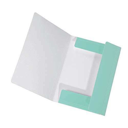 Original Falken Sammelmappe PastellColor. Aus extra starkem Karton mit 3 Klappen und Gummiband für DIN A4 Pastell-Farbe Minz_Grün Aufbewahrungs-Zeichen-Mappe für die Schule Original Falken Sammelmappe PastellColor. Aus extra starkem Karton mit 3 Klappen und Gummiband für DIN A4 Pastell-Farbe Minz_Grün Aufbewahrungs-Zeichen-Mappe für die Schule von FALKEN