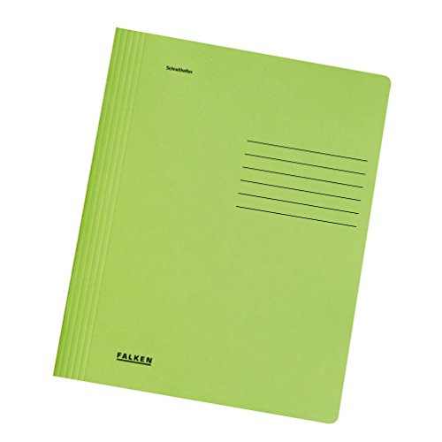 Original Falken Schnellhefter Intensivfarben. Made in Germany. Hefter aus Recycling-Karton für DIN A4 kaufmännische und Behördenheftung grün Blauer Engel ideal für Büro und Schule Original Falken Schnellhefter Intensivfarben. Made in Germany. Hefter aus Recycling-Karton für DIN A4 kaufmännische und Behördenheftung grün Blauer Engel ideal für Büro und Schule von FALKEN
