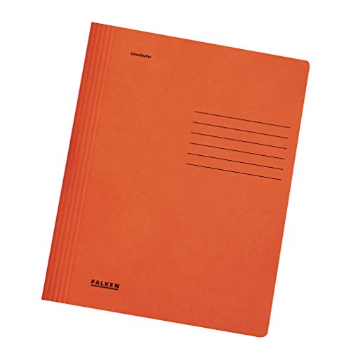 Original Falken Schnellhefter Intensivfarben. Made in Germany. Hefter aus Recycling-Karton für DIN A4 kaufmännische und Behördenheftung orange Blauer Engel ideal für Büro und Schule Original Falken Schnellhefter Intensivfarben. Made in Germany. Hefter aus Recycling-Karton für DIN A4 kaufmännische und Behördenheftung orange Blauer Engel ideal für Büro und Schule von FALKEN