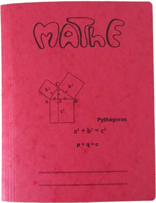 Schnellhefter, Colorspan Karton, Mathematik, rot Schnellhefter, Colorspan Karton, Mathematik, rot von FALKEN