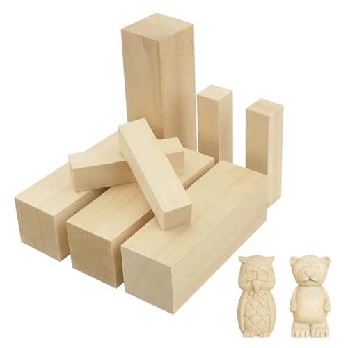 FALSKT 8 Stück Holzblöcke zum Schnitzen 2 Größen Schnitzholz Linde Lindenholz Zum Schnitzen Linde Basswood zum Holzschnitzen Holzblock Schnitzset Balsa Holzblöcke für Kinder Erwachsene DIY FALSKT 8 Stück Holzblöcke zum Schnitzen 2 Größen Schnitzholz Linde Lindenholz Zum Schnitzen Linde Basswood zum Holzschnitzen Holzblock Schnitzset Balsa Holzblöcke für Kinder Erwachsene DIY von FALSKT