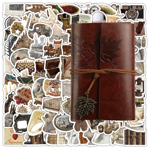 FAMSTURLON Journaling Buch Ephemera Sammelalbum-Kit mit Einklebebuch und 300 selbstklebende Scrapbooking Papiere, Journaling Scrapbook Supplies FAMSTURLON Journaling Buch Ephemera Sammelalbum-Kit mit Einklebebuch und 300 selbstklebende Scrapbooking Papiere, Journaling Scrapbook Supplies von FAMSTURLON
