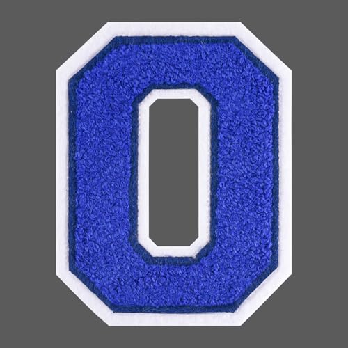 FANCIBAND 15,2 cm große blaue Buchstaben zum Aufbügeln auf Varsity-Buchstaben aus Chenille, zum Aufbügeln für Kleidung, Jersey, T-Shirt, Jacke, Kapuzenpullover, Varsity O FANCIBAND 15,2 cm große blaue Buchstaben zum Aufbügeln auf Varsity-Buchstaben aus Chenille, zum Aufbügeln für Kleidung, Jersey, T-Shirt, Jacke, Kapuzenpullover, Varsity O von FANCIBAND