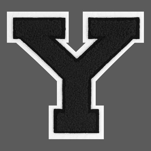 FANCIBAND 15,2 cm große schwarze Buchstaben zum Aufbügeln auf Varsity-Buchstaben aus Chenille, zum Aufbügeln für Kleidung, Jersey, T-Shirt, Jacke, Hoodie, Varsity Y FANCIBAND 15,2 cm große schwarze Buchstaben zum Aufbügeln auf Varsity-Buchstaben aus Chenille, zum Aufbügeln für Kleidung, Jersey, T-Shirt, Jacke, Hoodie, Varsity Y von FANCIBAND