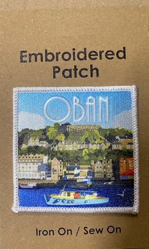 Großer bestickter Aufnäher von Oban von FANCYTHAT and SCIFI PLANET
