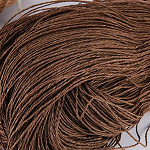 FANFAN Raffia Garn Kintting Papier Strohgarn zum Häkeln Hut Fancy Garn Blumenverpackung Sommermode Handgemachtes Material 100g / Ball FANFAN Raffia Garn Kintting Papier Strohgarn zum Häkeln Hut Fancy Garn Blumenverpackung Sommermode Handgemachtes Material 100g / Ball von FANFAN