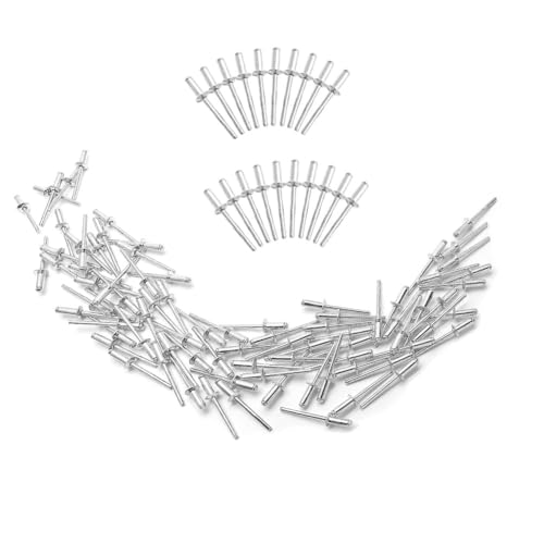 FANGHUOCL Niet-Aluminium-Kernziehender großer Flanschniet für die Neue Energiebauindustrie, 100 Stück,3.2mm*19mm von FANGHUOCL