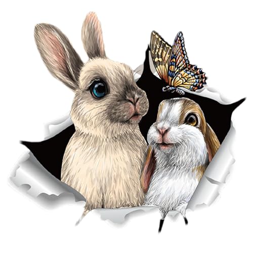 FANGZ -Tier-Wandaufkleber, Tier-Wandaufkleber,Abnehmbarer Katzen-/Hasen-Aufkleber, Wandaufkleber für Katzen - Selbstklebende Cartoon-Tier-Poster, Wanddekoration für Toilette, Küche, Kühlschrank, FANGZ -Tier-Wandaufkleber, Tier-Wandaufkleber,Abnehmbarer Katzen-/Hasen-Aufkleber, Wandaufkleber für Katzen - Selbstklebende Cartoon-Tier-Poster, Wanddekoration für Toilette, Küche, Kühlschrank, von FANGZ