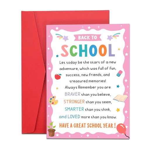 FANICE EOS Back to Kindergarten Karten für Tochter Sohn von FANICE EOS