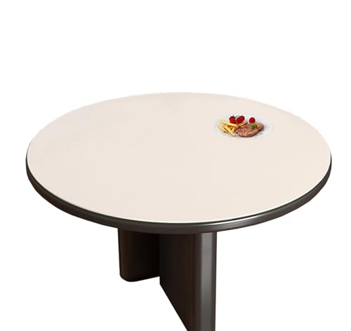 FANIVIN PU PVC Tischdecke Tischmatte Schreibtisch Tischfolie Rund Haushalt Küche Bürobedarf Doppelseitig Tischschutz Matte Wasserdicht Weiß+Grau 110cm FANIVIN PU PVC Tischdecke Tischmatte Schreibtisch Tischfolie Rund Haushalt Küche Bürobedarf Doppelseitig Tischschutz Matte Wasserdicht Weiß+Grau 110cm von FANIVIN