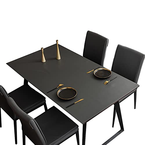 FANIVIN PU Tischdecke Tischmatte Schreibtisch Tischfolie Haushalt Küche Bürobedarf Tischschutz Matte Wasserdicht Multifunctional Dunkel Grau 90 * 180cm FANIVIN PU Tischdecke Tischmatte Schreibtisch Tischfolie Haushalt Küche Bürobedarf Tischschutz Matte Wasserdicht Multifunctional Dunkel Grau 90 * 180cm von FANIVIN