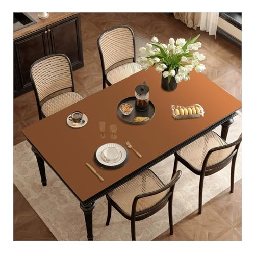 FANIVIN PU Tischdecke Tischmatte Tischfolie Schreibtisch Tischschutz Matte Haushalt Küche Bürobedarf Einseitig Wasserdicht Multifunctional Braun 50 * 100cm FANIVIN PU Tischdecke Tischmatte Tischfolie Schreibtisch Tischschutz Matte Haushalt Küche Bürobedarf Einseitig Wasserdicht Multifunctional Braun 50 * 100cm von FANIVIN