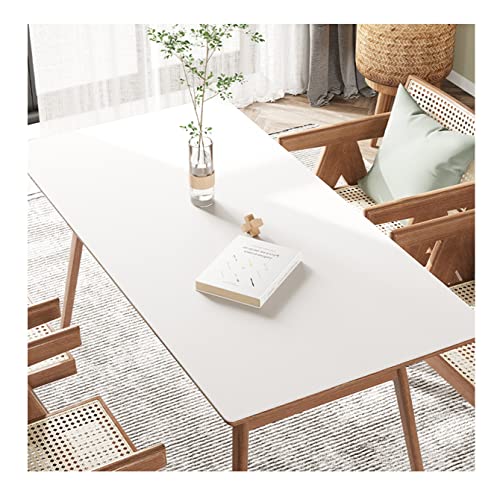 FANIVIN PU Tischdecke Tischmatte Tischfolie Schreibtisch Tischschutz Matte Haushalt Küche Bürobedarf Einseitig Wasserdicht Multifunctional Weiß 40 * 100cm von FANIVIN