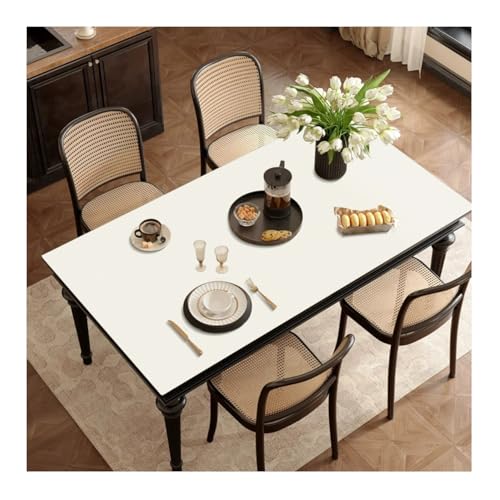 FANIVIN PU Tischdecke Tischmatte Tischfolie Schreibtisch Tischschutz Matte Haushalt Küche Bürobedarf Einseitig Wasserdicht Multifunctional Weiß 80 * 160cm FANIVIN PU Tischdecke Tischmatte Tischfolie Schreibtisch Tischschutz Matte Haushalt Küche Bürobedarf Einseitig Wasserdicht Multifunctional Weiß 80 * 160cm von FANIVIN