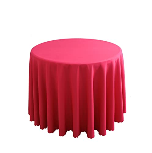 FANIVIN Polyester Tischdecke Tischtuch Tischwäsche Couchtisch Küchentischabdeckung Tafeltuch Rund Einfacher Stil Rose Rot Durchmesser 320CM FANIVIN Polyester Tischdecke Tischtuch Tischwäsche Couchtisch Küchentischabdeckung Tafeltuch Rund Einfacher Stil Rose Rot Durchmesser 320CM von FANIVIN