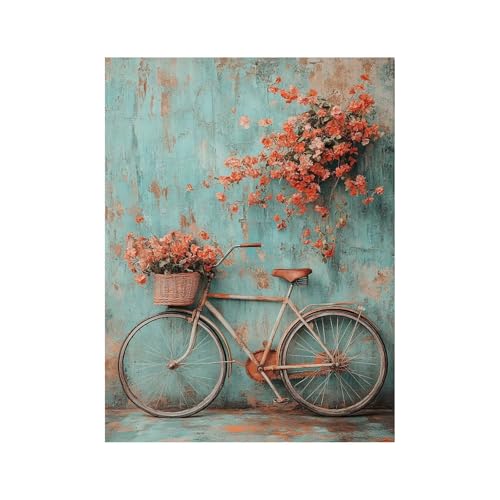 Diamond Painting Erwachsene, 5D Volldiamant Malen Nach Zahlen Fahrrad mit Diamond Painting Zubehör 135x100CM, Diamant Strasssteine Bastelset Erwachsene, DIY set für Wanddeko Wohnzimmer Blume 258-0500 Diamond Painting Erwachsene, 5D Volldiamant Malen Nach Zahlen Fahrrad mit Diamond Painting Zubehör 135x100CM, Diamant Strasssteine Bastelset Erwachsene, DIY set für Wanddeko Wohnzimmer Blume 258-0500 von FANLIGZU