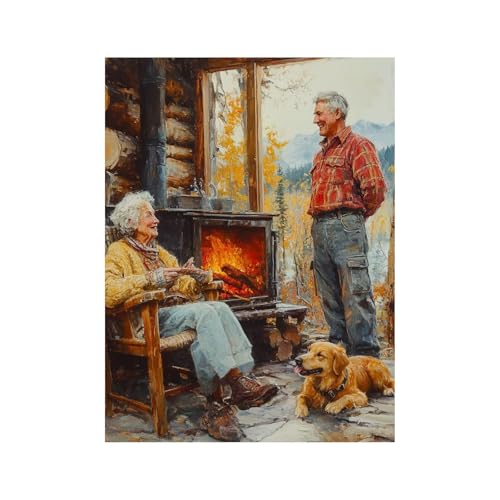 Diamond Painting Erwachsene, 5D Volldiamant Malen Nach Zahlen Paar mit Diamond Painting Zubehör 55x40 CM, Farbe Diamant Strasssteine Bastelset Erwachsene, DIY set für Wanddeko Wohnzimmer Hund 258-1584 Diamond Painting Erwachsene, 5D Volldiamant Malen Nach Zahlen Paar mit Diamond Painting Zubehör 55x40 CM, Farbe Diamant Strasssteine Bastelset Erwachsene, DIY set für Wanddeko Wohnzimmer Hund 258-1584 von FANLIGZU