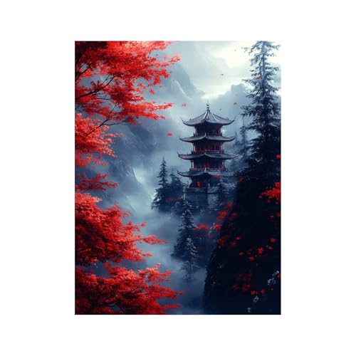 Diamond Painting Erwachsene, Diamant Painting Bilder Baum, 5D Diamond Malen Nach Zahlen Erwachsene 30x40cm, Farbe Strasssteine Berg Stickerei Embroidery Kit, Leinwand Bilder Deko Wohnzimmer 258-1679 Diamond Painting Erwachsene, Diamant Painting Bilder Baum, 5D Diamond Malen Nach Zahlen Erwachsene 30x40cm, Farbe Strasssteine Berg Stickerei Embroidery Kit, Leinwand Bilder Deko Wohnzimmer 258-1679 von FANLIGZU