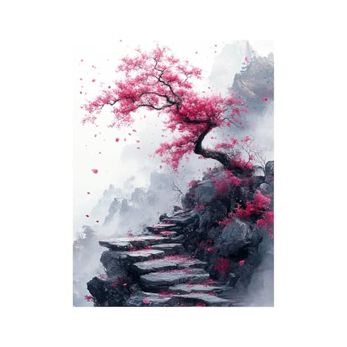 Diamond Painting Erwachsene, Diamant Painting Bilder Baum, 5D Diamond Malen Nach Zahlen Erwachsene 40x55cm, Strasssteine Landschaft Stickerei Embroidery Kit, Leinwand Bilder Deko Wohnzimmer 258-2461 Diamond Painting Erwachsene, Diamant Painting Bilder Baum, 5D Diamond Malen Nach Zahlen Erwachsene 40x55cm, Strasssteine Landschaft Stickerei Embroidery Kit, Leinwand Bilder Deko Wohnzimmer 258-2461 von FANLIGZU