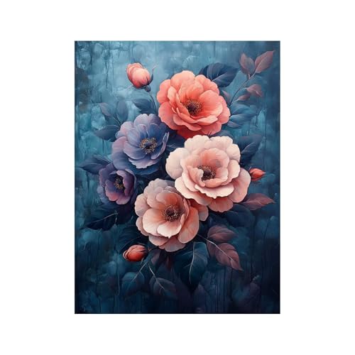 Diamond Painting Erwachsene, Diamant Painting Bilder Blume, 5D Diamond Malen Nach Zahlen Erwachsene 50 x 70cm, Strasssteine Pflanzen Stickerei Embroidery Kit, Leinwand Bilder Deko Wohnzimmer 258-1743 Diamond Painting Erwachsene, Diamant Painting Bilder Blume, 5D Diamond Malen Nach Zahlen Erwachsene 50 x 70cm, Strasssteine Pflanzen Stickerei Embroidery Kit, Leinwand Bilder Deko Wohnzimmer 258-1743 von FANLIGZU