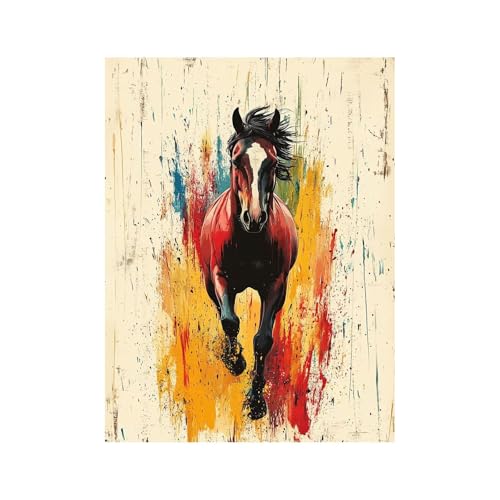 Diamond Painting Erwachsene, Diamant Painting Bilder Horse, 5D Diamond Malen Nach Zahlen Erwachsene 40 x 55cm, Farbe Strasssteine Tier Stickerei Embroidery Kit,Leinwand Bilder Deko Wohnzimmer 258-1752 Diamond Painting Erwachsene, Diamant Painting Bilder Horse, 5D Diamond Malen Nach Zahlen Erwachsene 40 x 55cm, Farbe Strasssteine Tier Stickerei Embroidery Kit,Leinwand Bilder Deko Wohnzimmer 258-1752 von FANLIGZU
