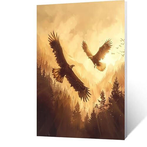 Diamond Painting Erwachsene Adler Diamant Painting Bilder Tier, 5D Malen Nach Zahlen Erwachsene mit Diamond, Runden Strasssteine Stickerei Embroidery kit, Wanddeko Wohnzimmer 30 x 40cm Model-14042 Diamond Painting Erwachsene Adler Diamant Painting Bilder Tier, 5D Malen Nach Zahlen Erwachsene mit Diamond, Runden Strasssteine Stickerei Embroidery kit, Wanddeko Wohnzimmer 30 x 40cm Model-14042 von FANLIGZU