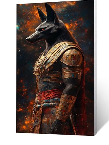 Diamond Painting Erwachsene Anubis Diamant Painting Bilder äGypten, 5D Malen Nach Zahlen Erwachsene mit Diamond 20 x 40 cm, Strasssteine Stickerei Embroidery kit, Leinwand Bilder Zimmer Deko FLZ-3702 Diamond Painting Erwachsene Anubis Diamant Painting Bilder äGypten, 5D Malen Nach Zahlen Erwachsene mit Diamond 20 x 40 cm, Strasssteine Stickerei Embroidery kit, Leinwand Bilder Zimmer Deko FLZ-3702 von FANLIGZU