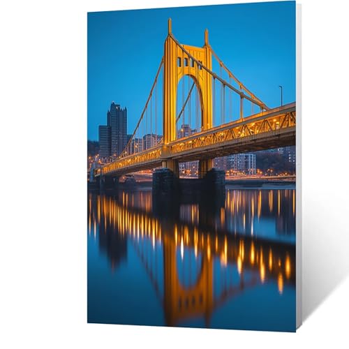 Diamond Painting Erwachsene Brooklyn Bridge Diamant Painting Bilder Landschaft, 5D Malen Nach Zahlen Erwachsene mit Diamond, Quadrat Strasssteine Stickerei Embroidery kit 100 x 150 cm Model-14620 Diamond Painting Erwachsene Brooklyn Bridge Diamant Painting Bilder Landschaft, 5D Malen Nach Zahlen Erwachsene mit Diamond, Quadrat Strasssteine Stickerei Embroidery kit 100 x 150 cm Model-14620 von FANLIGZU