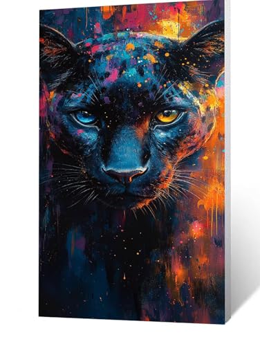 Diamond Painting Erwachsene Leopard, 5D Volldiamant Malen Nach Zahlen Tier mit Diamond Painting Zubehör 120 x 60CM, Farbe Diamant Strasssteine Bastelset Erwachsene, DIY Set für Deko Wohnzimmer FLZ1897 Diamond Painting Erwachsene Leopard, 5D Volldiamant Malen Nach Zahlen Tier mit Diamond Painting Zubehör 120 x 60CM, Farbe Diamant Strasssteine Bastelset Erwachsene, DIY Set für Deko Wohnzimmer FLZ1897 von FANLIGZU