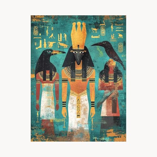 Malen Nach Zahlen Erwachsene, Malen Nach Zahlen Ägypten, DIY Set Erwachsene mit Acrylfarben Set Leinwand Bilder Wandgemälde 60 x 80cm Pinselset, Paint by Numbers,Wanddeko Geschenke für Frauen FYH-3250 Malen Nach Zahlen Erwachsene, Malen Nach Zahlen Ägypten, DIY Set Erwachsene mit Acrylfarben Set Leinwand Bilder Wandgemälde 60 x 80cm Pinselset, Paint by Numbers,Wanddeko Geschenke für Frauen FYH-3250 von FANLIGZU