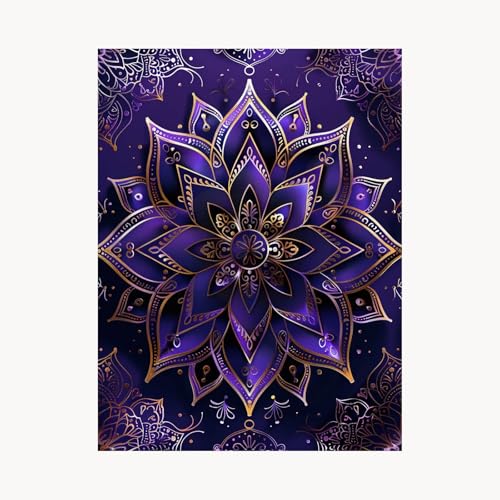 Malen Nach Zahlen Erwachsene, Malen Nach Zahlen Blume, DIY Set Erwachsene mit Acrylfarben Set Leinwand Bilder Mandala 60x80 cm Pinselset, Paint by Numbers für Zimmer Deko Geschenke für Frauen FYH-3225 Malen Nach Zahlen Erwachsene, Malen Nach Zahlen Blume, DIY Set Erwachsene mit Acrylfarben Set Leinwand Bilder Mandala 60x80 cm Pinselset, Paint by Numbers für Zimmer Deko Geschenke für Frauen FYH-3225 von FANLIGZU