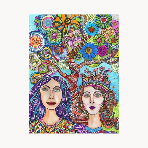 Malen Nach Zahlen Erwachsene, Malen Nach Zahlen Frau, DIY Set Erwachsene mit Acrylfarben Set Leinwand Bilder Abstrakt 70 x 95 cm Pinselset, Paint by Numbers, Zimmer Deko Geschenke für Frauen FYH-1433 Malen Nach Zahlen Erwachsene, Malen Nach Zahlen Frau, DIY Set Erwachsene mit Acrylfarben Set Leinwand Bilder Abstrakt 70 x 95 cm Pinselset, Paint by Numbers, Zimmer Deko Geschenke für Frauen FYH-1433 von FANLIGZU