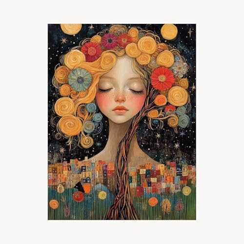 Malen Nach Zahlen Erwachsene, Malen Nach Zahlen Frau, DIY Set Erwachsene mit Acrylfarben Set Leinwand Bilder Stadt 30 x 40cm Pinselset, Paint by Numbers für Zimmer Deko Geschenke für Frauen FYH-1539 Malen Nach Zahlen Erwachsene, Malen Nach Zahlen Frau, DIY Set Erwachsene mit Acrylfarben Set Leinwand Bilder Stadt 30 x 40cm Pinselset, Paint by Numbers für Zimmer Deko Geschenke für Frauen FYH-1539 von FANLIGZU