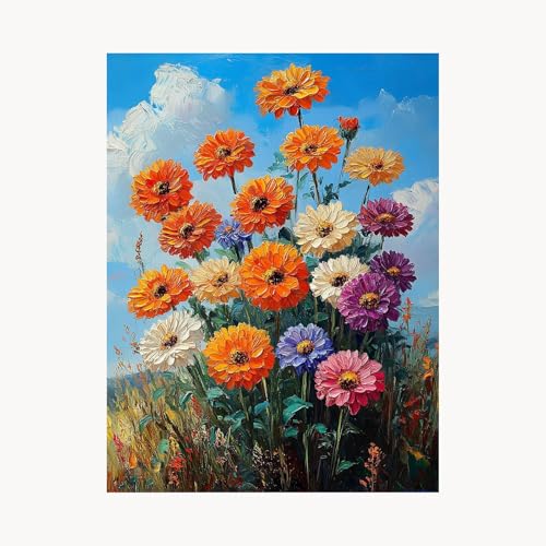 Malen Nach Zahlen Erwachsene, Malen Nach Zahlen PflanZen, DIY Set Erwachsene mit Acrylfarben Set Leinwand Bilder Blume 50 x 70cm Pinselset, Paint by Numbers, Zimmer Deko Geschenke für Frauen FYH-1480 Malen Nach Zahlen Erwachsene, Malen Nach Zahlen PflanZen, DIY Set Erwachsene mit Acrylfarben Set Leinwand Bilder Blume 50 x 70cm Pinselset, Paint by Numbers, Zimmer Deko Geschenke für Frauen FYH-1480 von FANLIGZU