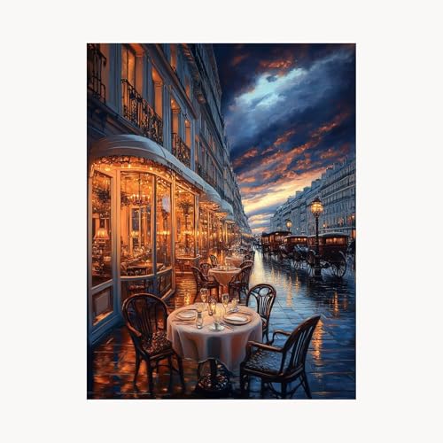 Malen Nach Zahlen Erwachsene, Malen Nach Zahlen Straße, DIY Set Erwachsene mit Acrylfarben Set Leinwand Bilder Landschaft 70x95 cm Pinselset, Paint by Numbers,Zimmer Deko Geschenke für Frauen FYH-3104 Malen Nach Zahlen Erwachsene, Malen Nach Zahlen Straße, DIY Set Erwachsene mit Acrylfarben Set Leinwand Bilder Landschaft 70x95 cm Pinselset, Paint by Numbers,Zimmer Deko Geschenke für Frauen FYH-3104 von FANLIGZU