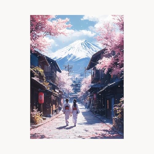Malen Nach Zahlen Erwachsene, Malen Nach Zahlen Vulkan Fuji, DIY Set Erwachsene mit Acrylfarben Set Leinwand Bilder Frau 50 x 70 cm Pinselset, Paint by Numbers, Wanddeko Geschenke für Frauen FYH-4493 Malen Nach Zahlen Erwachsene, Malen Nach Zahlen Vulkan Fuji, DIY Set Erwachsene mit Acrylfarben Set Leinwand Bilder Frau 50 x 70 cm Pinselset, Paint by Numbers, Wanddeko Geschenke für Frauen FYH-4493 von FANLIGZU