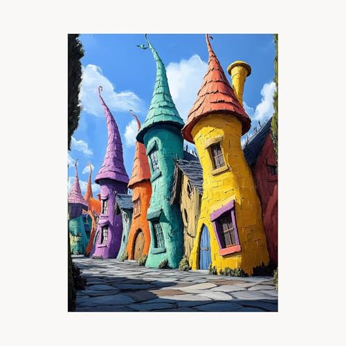 Malen Nach Zahlen Erwachsene Architektur Malen Nach Zahlen Kinder Landschaft, Basteln Erwachsene Leinwand Bilder 80x60 cm, DIY Set mit Pinsel Acrylfarben Farbe Leinwand, Geschenke für Frauen FYH-3158 Malen Nach Zahlen Erwachsene Architektur Malen Nach Zahlen Kinder Landschaft, Basteln Erwachsene Leinwand Bilder 80x60 cm, DIY Set mit Pinsel Acrylfarben Farbe Leinwand, Geschenke für Frauen FYH-3158 von FANLIGZU