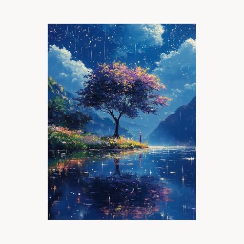 Malen Nach Zahlen Erwachsene Baum Malen Nach Zahlen Kinder Landschaft, Basteln Erwachsene Leinwand Bilder 70x50cm, DIY Set mit Pinsel Acrylfarben Farbe Leinwand, Wanddeko Geschenke für Frauen FYH-2925 Malen Nach Zahlen Erwachsene Baum Malen Nach Zahlen Kinder Landschaft, Basteln Erwachsene Leinwand Bilder 70x50cm, DIY Set mit Pinsel Acrylfarben Farbe Leinwand, Wanddeko Geschenke für Frauen FYH-2925 von FANLIGZU