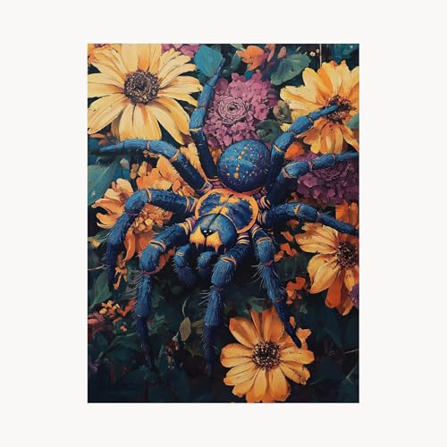 Malen Nach Zahlen Erwachsene Blume Malen Nach Zahlen Kinder Spinne, Basteln Erwachsene Leinwand Bilder 70x50 cm,DIY Set mit Pinsel Acrylfarben Farbe Leinwand, Zimmer Deko Geschenke für Frauen FYH-1815 Malen Nach Zahlen Erwachsene Blume Malen Nach Zahlen Kinder Spinne, Basteln Erwachsene Leinwand Bilder 70x50 cm,DIY Set mit Pinsel Acrylfarben Farbe Leinwand, Zimmer Deko Geschenke für Frauen FYH-1815 von FANLIGZU