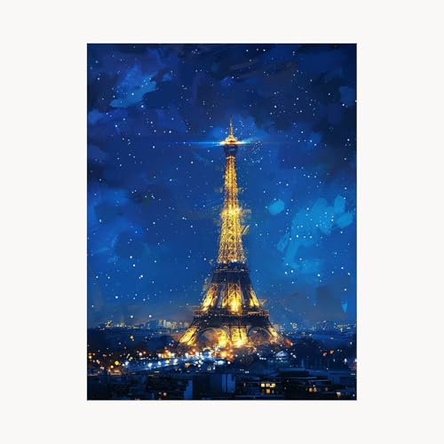 Malen Nach Zahlen Erwachsene Eiffelturm Malen Nach Zahlen Kinder Stadt, Basteln Erwachsene Leinwand Bilder 80x60cm, DIY Set mit Pinsel Acrylfarben Farbe Leinwand,Wanddeko Geschenke für Frauen FYH-5793 Malen Nach Zahlen Erwachsene Eiffelturm Malen Nach Zahlen Kinder Stadt, Basteln Erwachsene Leinwand Bilder 80x60cm, DIY Set mit Pinsel Acrylfarben Farbe Leinwand,Wanddeko Geschenke für Frauen FYH-5793 von FANLIGZU