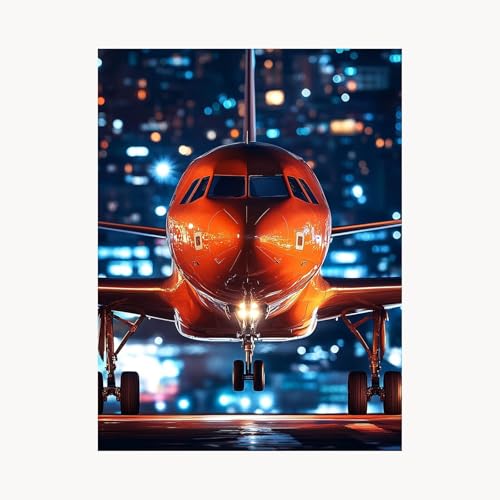 Malen Nach Zahlen Erwachsene Flugzeug Malen Nach Zahlen Kinder Stadt, Basteln Erwachsene Leinwand Bilder 70 x 50cm, DIY Set mit Pinsel Acrylfarben Farbe Leinwand,Wanddeko Geschenke für Frauen FYH-7037 Malen Nach Zahlen Erwachsene Flugzeug Malen Nach Zahlen Kinder Stadt, Basteln Erwachsene Leinwand Bilder 70 x 50cm, DIY Set mit Pinsel Acrylfarben Farbe Leinwand,Wanddeko Geschenke für Frauen FYH-7037 von FANLIGZU