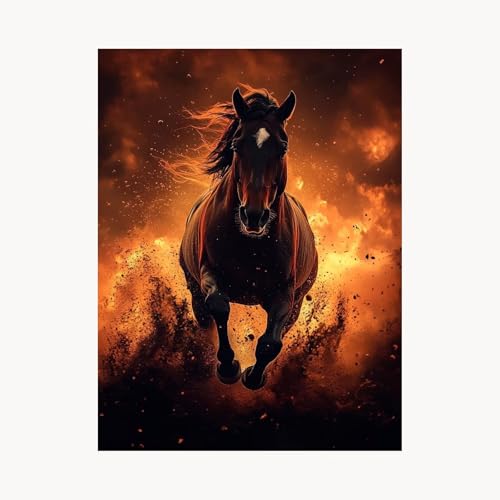 Malen Nach Zahlen Erwachsene Horse Malen Nach Zahlen Kinder Tier, Basteln Erwachsene Leinwand Bilder 95x70cm,DIY Set mit Pinsel Acrylfarben Farbe Leinwand für Zimmer Deko Geschenke für Frauen FYH-8478 Malen Nach Zahlen Erwachsene Horse Malen Nach Zahlen Kinder Tier, Basteln Erwachsene Leinwand Bilder 95x70cm,DIY Set mit Pinsel Acrylfarben Farbe Leinwand für Zimmer Deko Geschenke für Frauen FYH-8478 von FANLIGZU