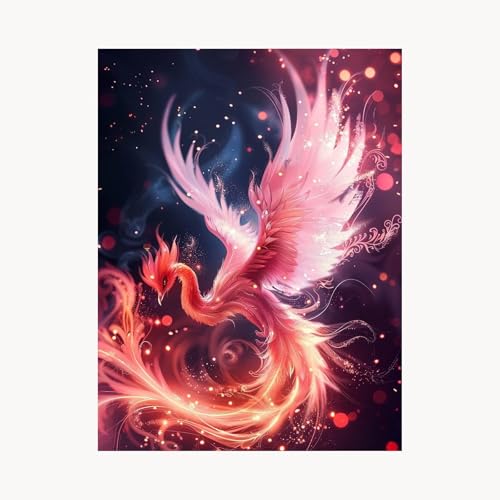 Malen Nach Zahlen Erwachsene Phönix Malen Nach Zahlen Kinder Verträumt, Basteln Erwachsene Leinwand Bilder 70x50cm, DIY Set mit Pinsel Acrylfarben Farbe Leinwand,Wanddeko Geschenke für Frauen FYH-8232 Malen Nach Zahlen Erwachsene Phönix Malen Nach Zahlen Kinder Verträumt, Basteln Erwachsene Leinwand Bilder 70x50cm, DIY Set mit Pinsel Acrylfarben Farbe Leinwand,Wanddeko Geschenke für Frauen FYH-8232 von FANLIGZU